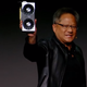 Jensen Huang en la convención de Nvidia durante el CES 2019. Foto: Nvidia